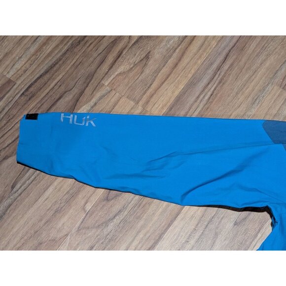 Huk Fishing Icon X Superior 3L Waterproof Windproof Hooded Jacket Sz M - Picture 7 of 7